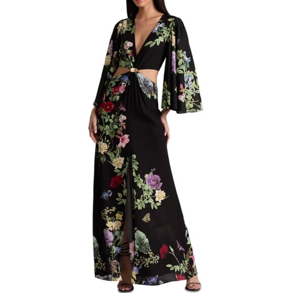Alice + Olivia Dresses & Skirts - Alice and Olivia Georgiana Deep V Neck Dress